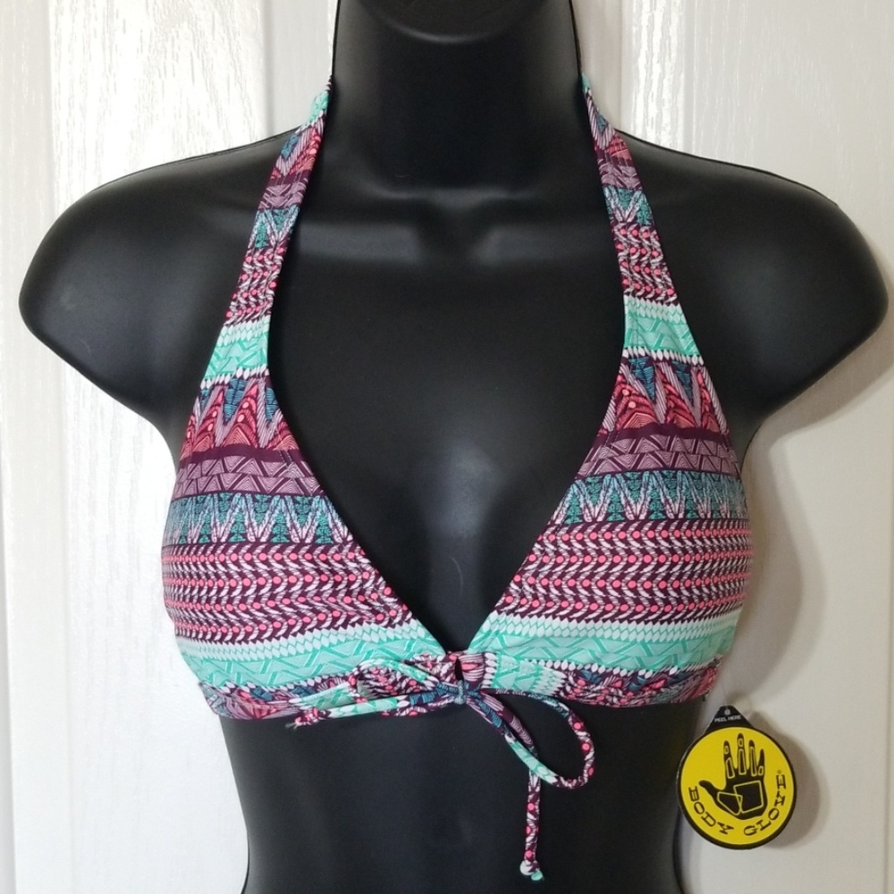 NWT Body Glove Halter swim Top